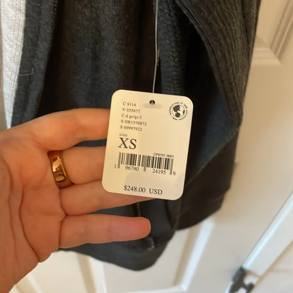 Free People Double Check Cardigan
